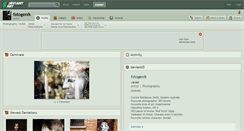Desktop Screenshot of fotogenik.deviantart.com