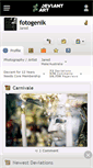 Mobile Screenshot of fotogenik.deviantart.com