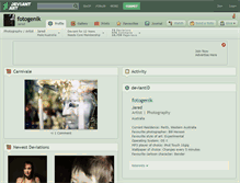 Tablet Screenshot of fotogenik.deviantart.com