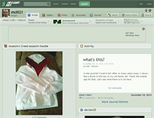 Tablet Screenshot of mci021.deviantart.com