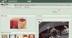 Desktop Screenshot of latous.deviantart.com