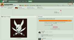 Desktop Screenshot of maxblackrabbit.deviantart.com