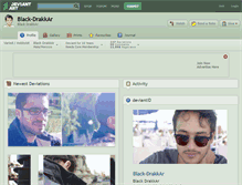 Tablet Screenshot of black-drakkar.deviantart.com