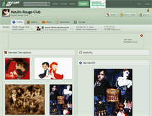 Tablet Screenshot of moulin-rouge-club.deviantart.com
