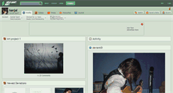 Desktop Screenshot of kanjal.deviantart.com