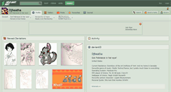 Desktop Screenshot of djheatha.deviantart.com