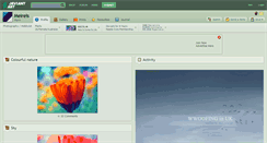 Desktop Screenshot of meireis.deviantart.com