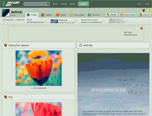 Tablet Screenshot of meireis.deviantart.com