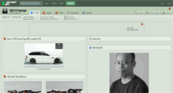 Desktop Screenshot of lightningsaga.deviantart.com