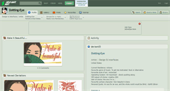 Desktop Screenshot of dotting-eye.deviantart.com