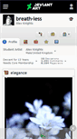 Mobile Screenshot of breath-less.deviantart.com