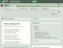 Tablet Screenshot of kauzu1.deviantart.com