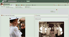 Desktop Screenshot of disneylizzi.deviantart.com