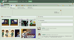 Desktop Screenshot of h4xninja.deviantart.com