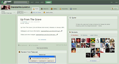 Desktop Screenshot of graveseries-lovers.deviantart.com
