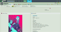 Desktop Screenshot of anikakinka.deviantart.com