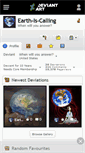 Mobile Screenshot of earth-is-calling.deviantart.com