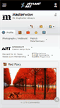 Mobile Screenshot of masterwow.deviantart.com