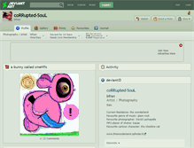 Tablet Screenshot of corrupted-soul.deviantart.com