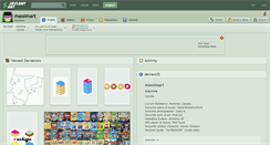 Desktop Screenshot of massimart.deviantart.com