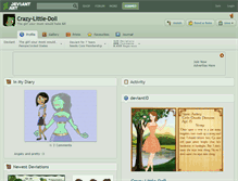 Tablet Screenshot of crazy-little-doll.deviantart.com