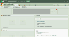Desktop Screenshot of lizzie-middleford.deviantart.com