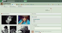 Desktop Screenshot of kasiaprokopiuk.deviantart.com