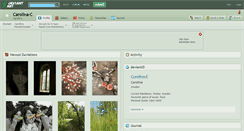 Desktop Screenshot of carolina-c.deviantart.com