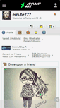 Mobile Screenshot of emute777.deviantart.com