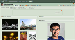 Desktop Screenshot of benjaminhoong.deviantart.com