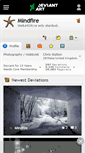 Mobile Screenshot of mindfire.deviantart.com