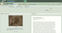 Desktop Screenshot of cambridgehorseygal.deviantart.com