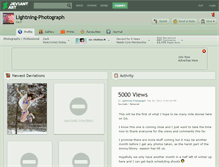 Tablet Screenshot of lightning-photograph.deviantart.com