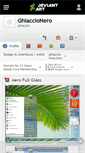 Mobile Screenshot of ghiaccionero.deviantart.com