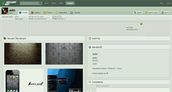 Desktop Screenshot of aoto.deviantart.com