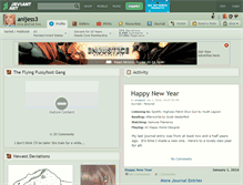 Tablet Screenshot of anijess3.deviantart.com