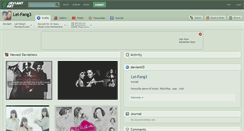 Desktop Screenshot of lei-fang3.deviantart.com