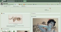 Desktop Screenshot of geyo-kun.deviantart.com