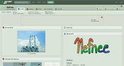 Desktop Screenshot of nefnee.deviantart.com