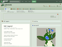 Tablet Screenshot of anthroholic.deviantart.com