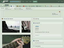 Tablet Screenshot of jelara.deviantart.com