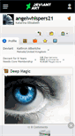 Mobile Screenshot of angelwhispers21.deviantart.com