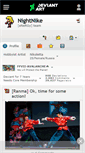 Mobile Screenshot of nightnike.deviantart.com