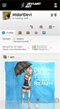 Mobile Screenshot of midoridevi.deviantart.com