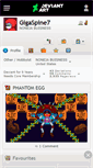 Mobile Screenshot of gigaspine7.deviantart.com