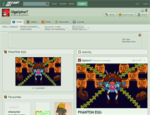 Tablet Screenshot of gigaspine7.deviantart.com