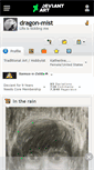 Mobile Screenshot of dragon-mist.deviantart.com