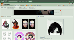 Desktop Screenshot of 0banana0.deviantart.com