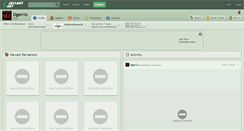 Desktop Screenshot of ogen1o.deviantart.com