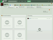 Tablet Screenshot of ogen1o.deviantart.com